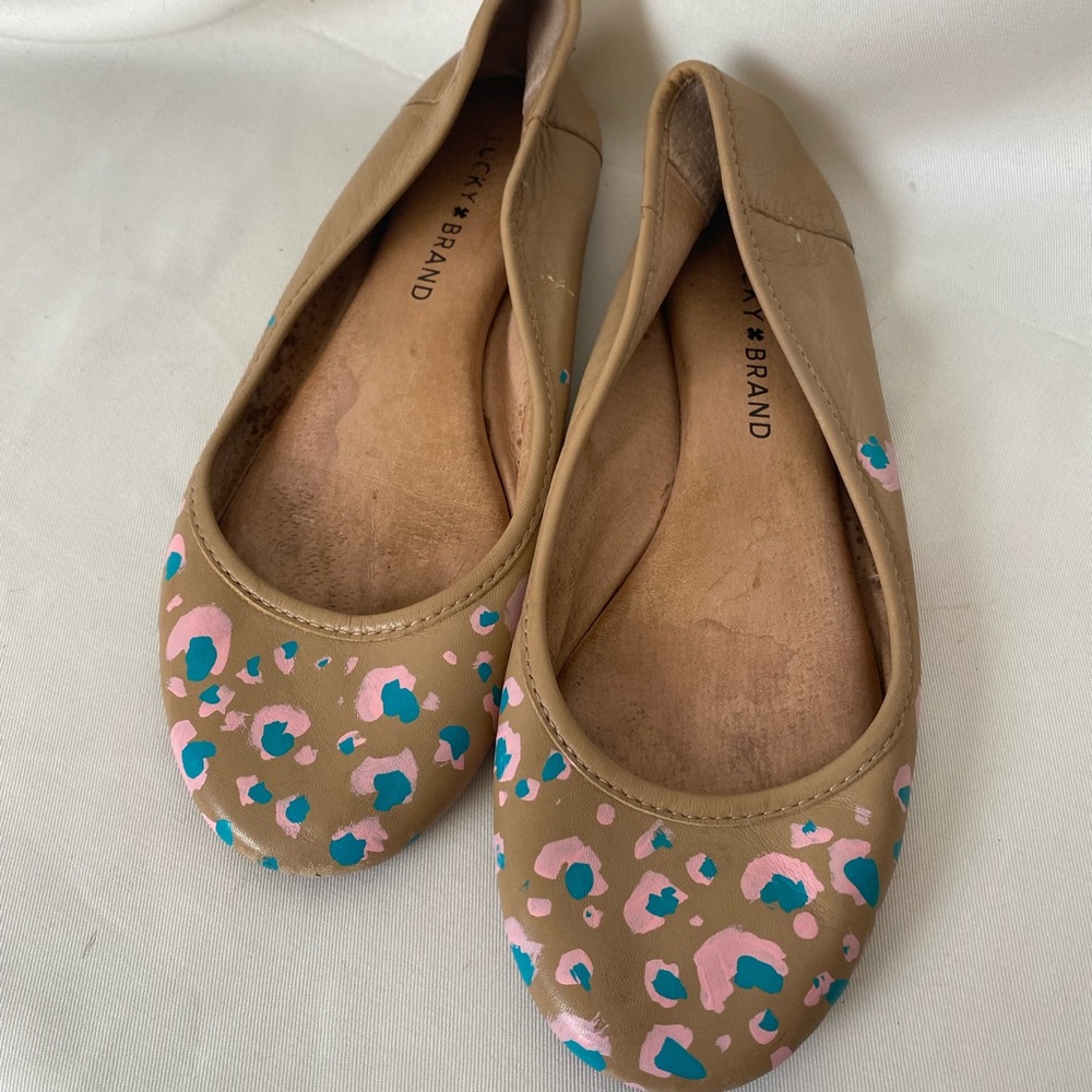 Custom Lucky brand ballet flats